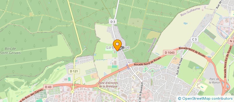 localisation de l'entreprise LE HARAS DES SOUCHES à BOIS-GUILLAUME