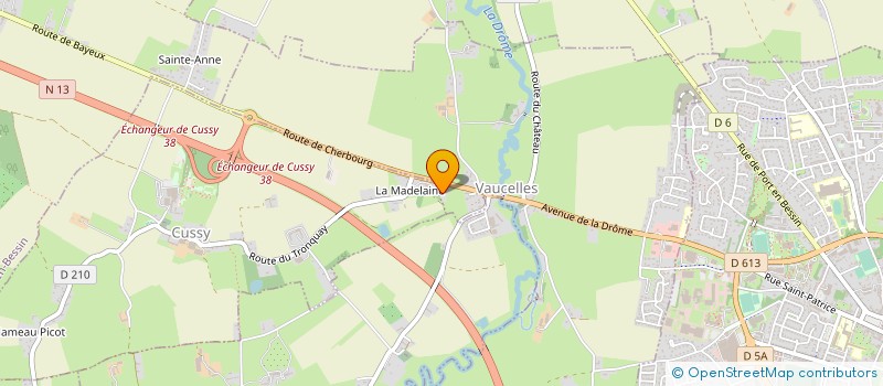 localisation de l'entreprise LE HARAS DU BEL AIR  VAUCELLES