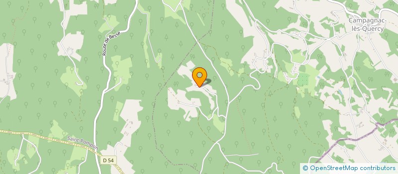 localisation de l'entreprise LE HARAS DU ROC  CAMPAGNAC-LES-QUERCY