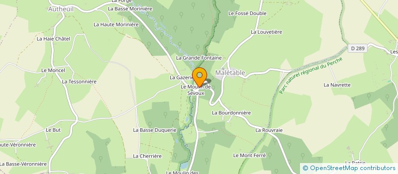 localisation de l'entreprise LE HARAS DU VALDIEU à LONGNY LES VILLAGES