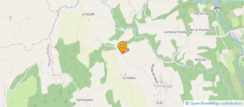 localisation de l'entreprise LE HARICOT MAGIQUE  TREMARGAT