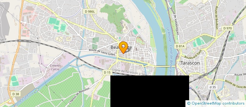 localisation de l'entreprise LE HASARD à BEAUCAIRE