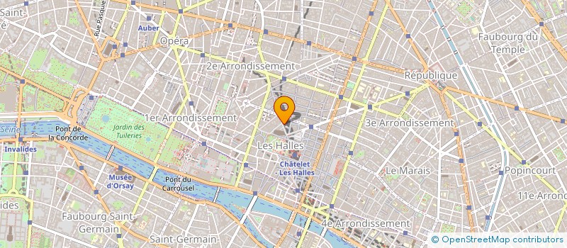 localisation de l'entreprise LE HASCH  PARIS