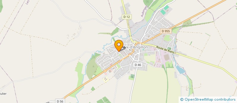 localisation de l'entreprise LE HAUT BERRY  LES AIX-D'ANGILLON