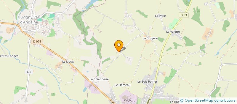 localisation de l'entreprise LE HAUT BEZIERS à BAGNOLES-DE-L'ORNE-NORMANDIE