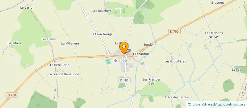 localisation de l'entreprise LE HAUT CHAT HUANT  BOURNAN