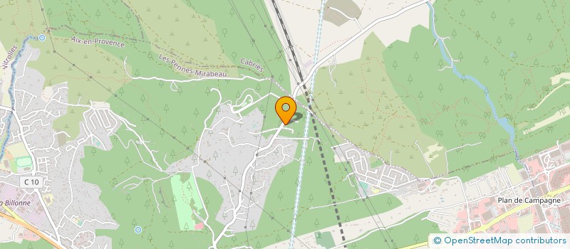 localisation de l'entreprise LE HAUT COMBILLOU à LES PENNES-MIRABEAU