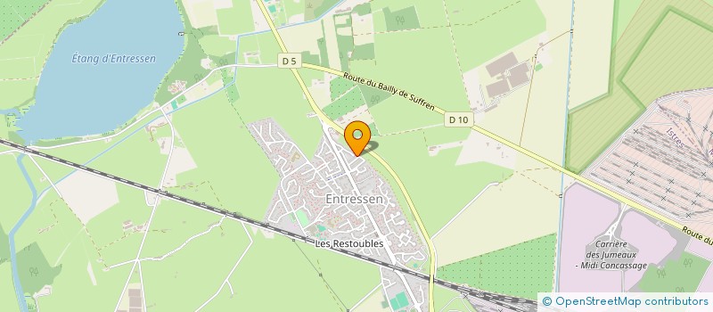 localisation de l'entreprise LE HAUT DAUMIER  ISTRES