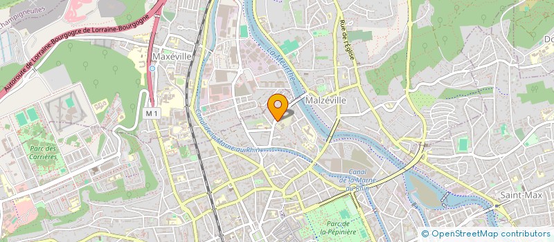 localisation de l'entreprise LE HAUT DE FORME à NANCY