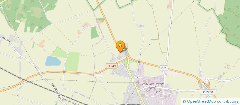 localisation de l'entreprise LE HAUT DORE à LUCON