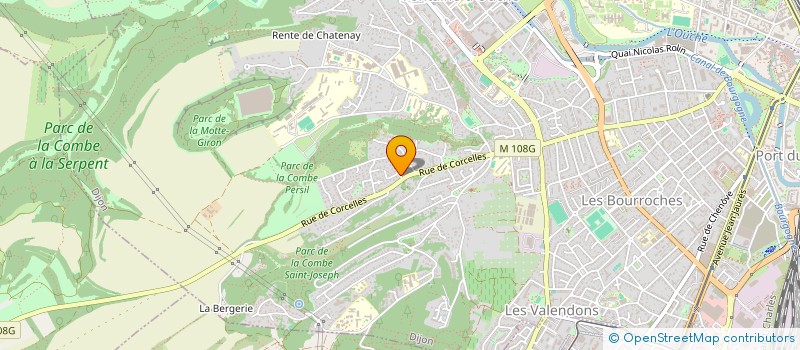 localisation de l'entreprise LE HAUT DU SEC à DIJON