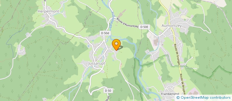 localisation de l'entreprise LE HAUT JARDIN  REHAUPAL