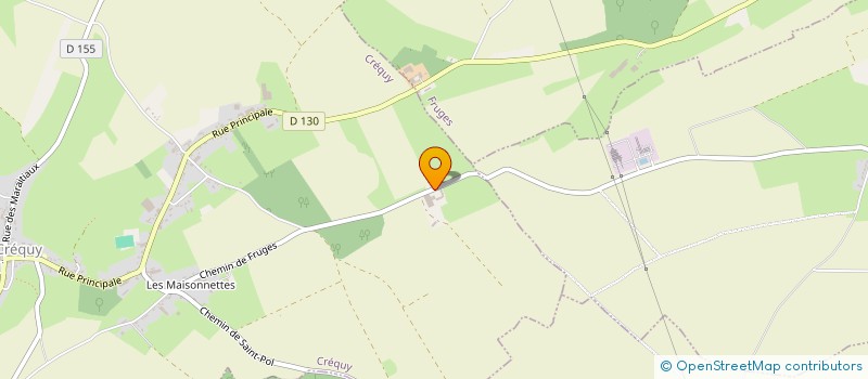 localisation de l'entreprise LE HAUT PAYS  CREQUY