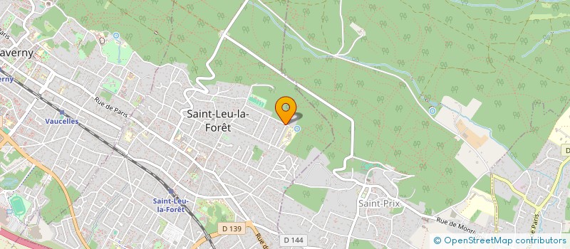 localisation de l'entreprise LE HAUTBOIS  SAINT-LEU-LA-FORET