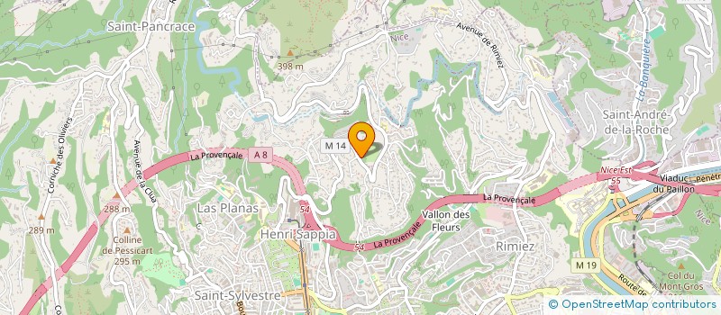 localisation de l'entreprise LE HAVRE  NICE