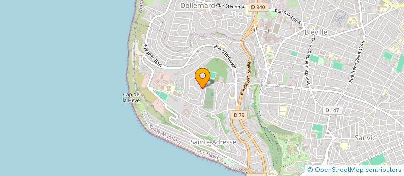 localisation de l'entreprise LE HAVRE BRIDGE CLUB à LE HAVRE