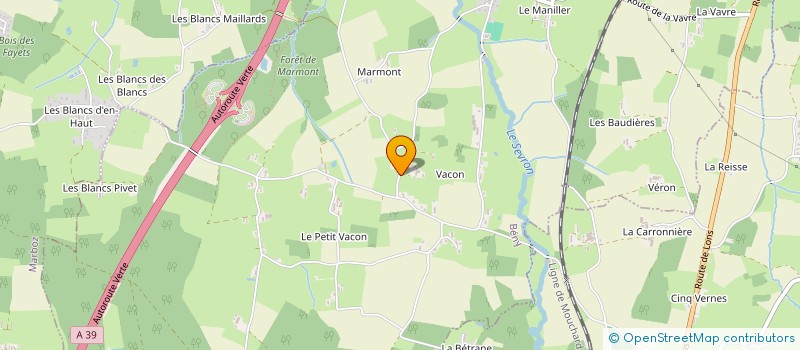 localisation de l'entreprise LE HAVRE DE GALAHIA  BENY