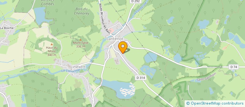 localisation de l'entreprise LE HAVRE DE PAIX  LANTENOT