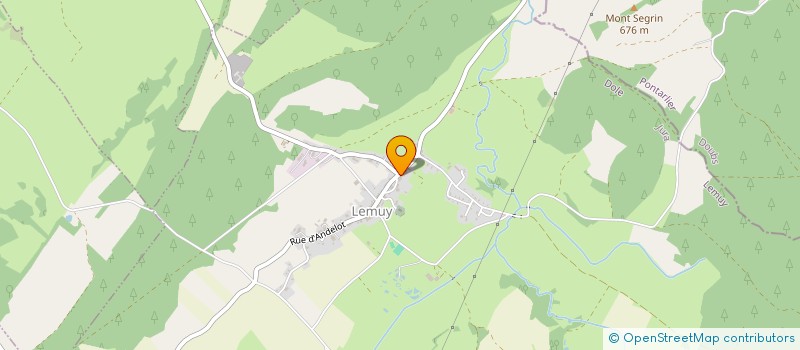 localisation de l'entreprise LE HAVRE DE PIERRE  CLUCY