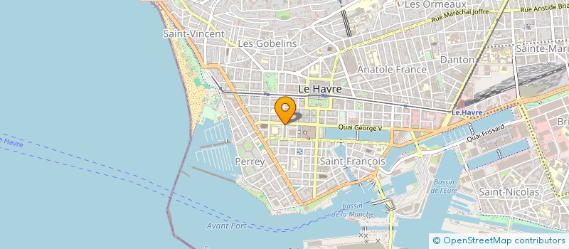 localisation de l'entreprise LE HAVRE FLEURS  LE HAVRE