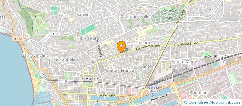 localisation de l'entreprise LE HAVRE IMMO TRAVAUX à LE HAVRE