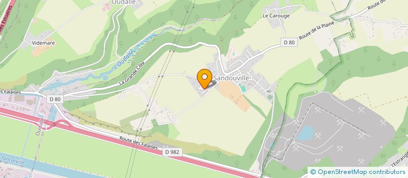 localisation de l'entreprise LE HAVRE LOGISTICS à SAINT VIGOR D'YMONVILLE