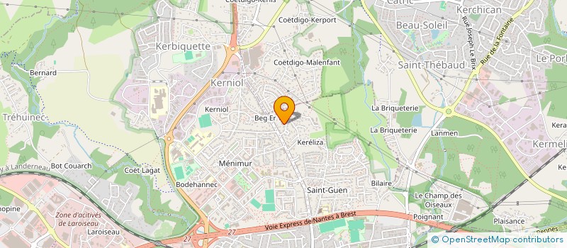 localisation de l'entreprise LE HAY IMMOBILIER à VANNES