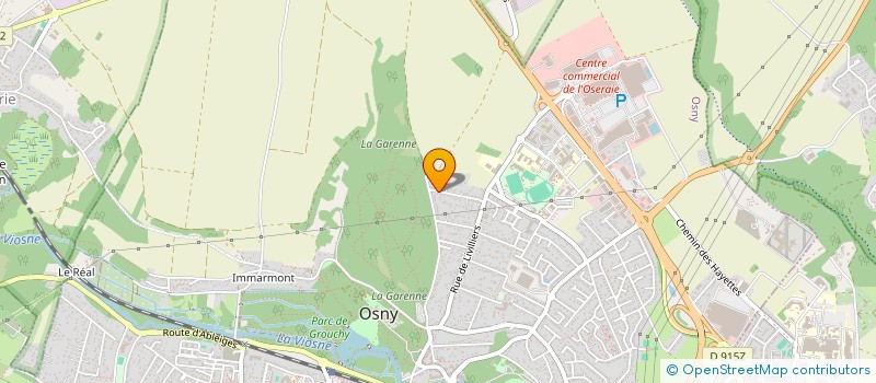 localisation de l'entreprise LE HAZAY  OSNY