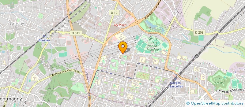 localisation de l'entreprise LE HEDER DE SARCELLES à SARCELLES