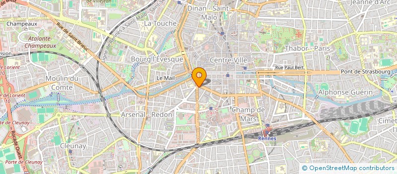 localisation de l'entreprise LE HENAFF - HOLDING  RENNES