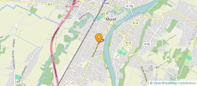 localisation de l'entreprise LE HERISSON  MURET