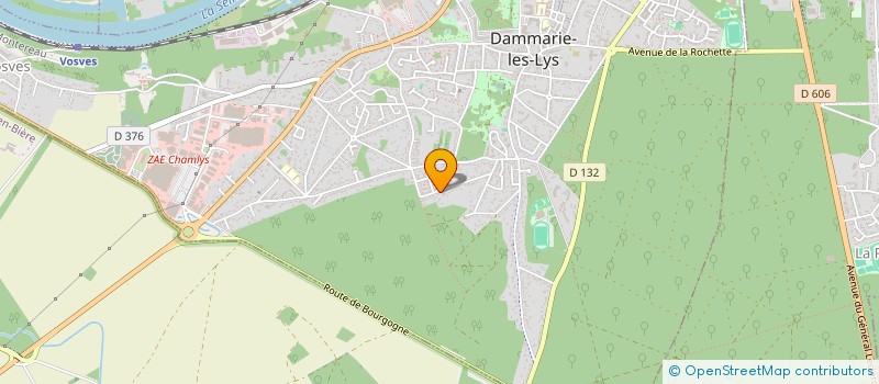 localisation de l'entreprise LE HERISSON JAUNE à DAMMARIE-LES-LYS
