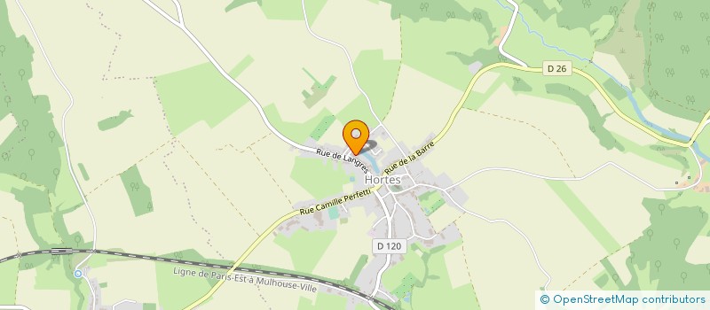 localisation de l'entreprise LE HERISSON MASQUE à HAUTE-AMANCE