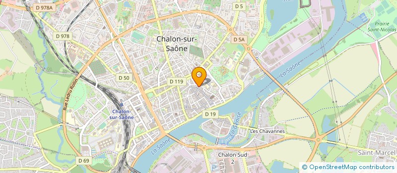 localisation de l'entreprise LE HERISSON QUI PIQUE à CHALON-SUR-SAONE