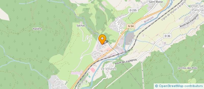 localisation de l'entreprise LE HERISSON VERT à SAINT-MARTIN-DE-QUEYRIERES