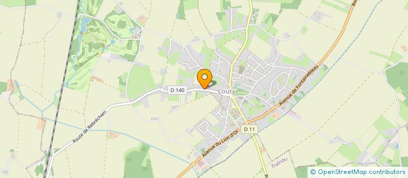 localisation de l'entreprise LE HERISSON VERT EURL à LOURY