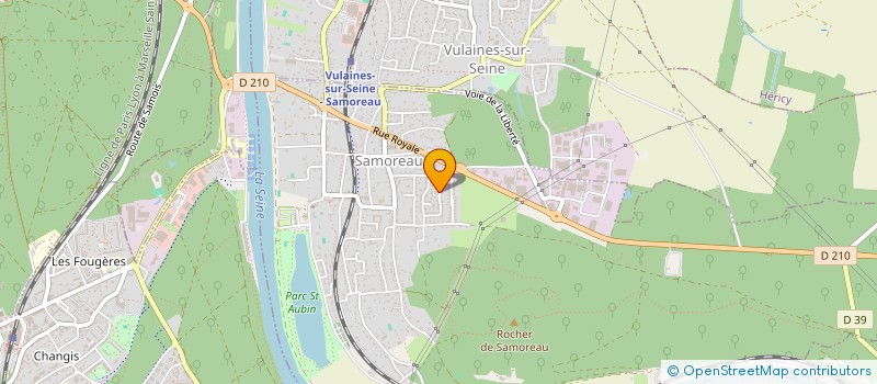 localisation de l'entreprise LE HERON D'ARGENT  SAMOREAU