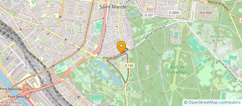 localisation de l'entreprise LE HETRE à SAINT-MANDE