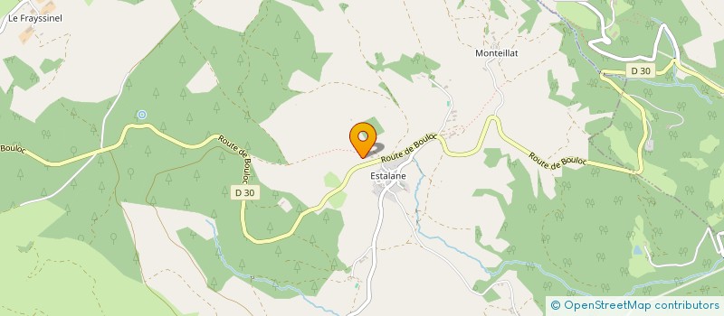 localisation de l'entreprise LE HETRE POURPRE  CASTELNAU-PEGAYROLS