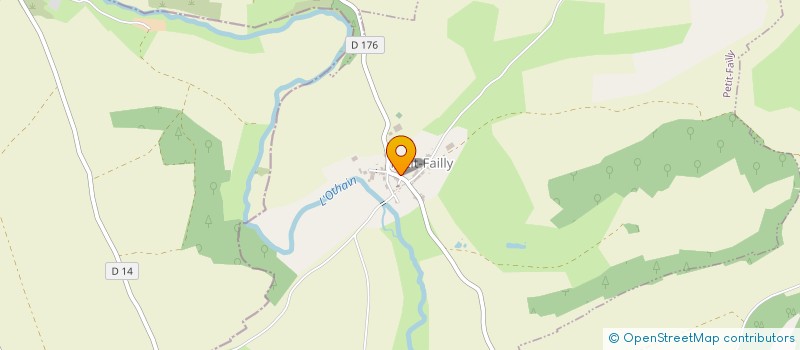 localisation de l'entreprise LE HETRE POURPRE SERVICE  PETIT-FAILLY