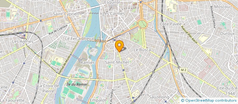 localisation de l'entreprise LE HIBOU à TOULOUSE