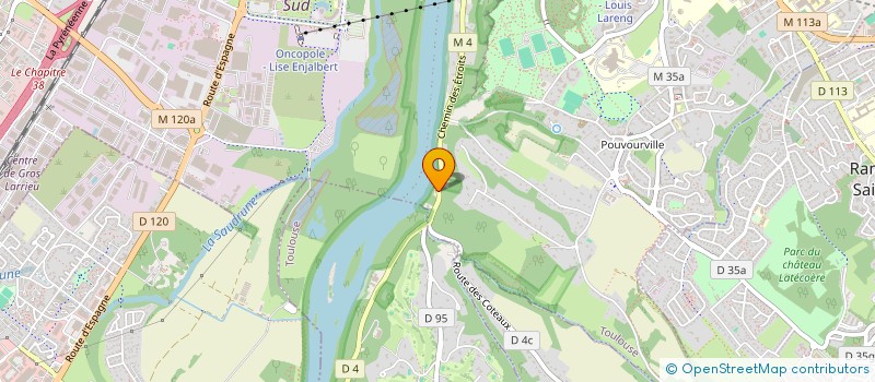 localisation de l'entreprise LE HIBOU  TOULOUSE