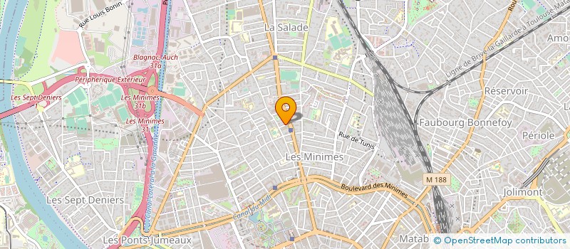 localisation de l'entreprise LE HIBOUFOU à TOULOUSE