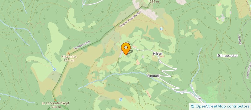 localisation de l'entreprise LE HILSEN  LINTHAL