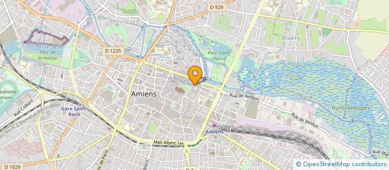 localisation de l'entreprise LE HOCQUET à AMIENS