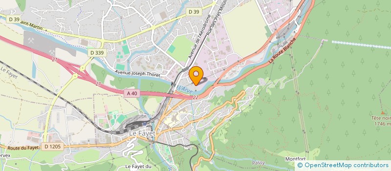 localisation de l'entreprise LE HOLSTER CLUB à PASSY
