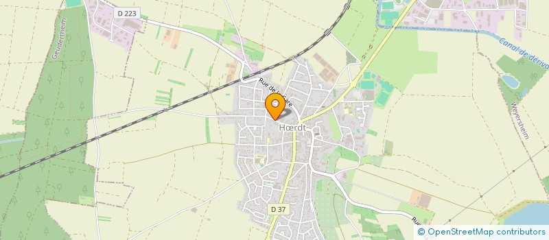 localisation de l'entreprise LE HOLZWURM  HRDT