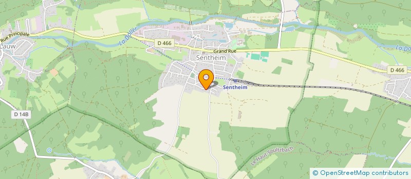 localisation de l'entreprise LE HOME  SENTHEIM