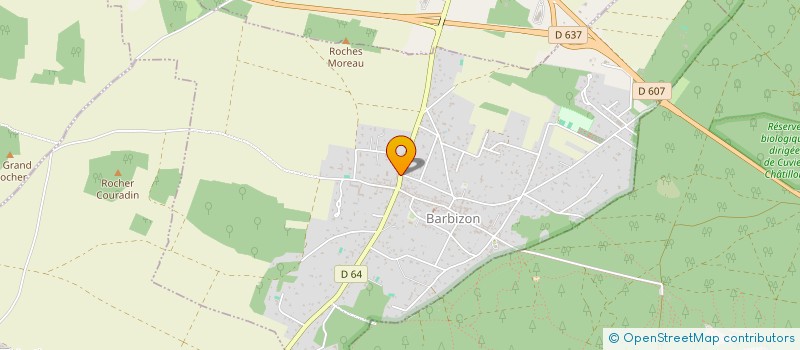 localisation de l'entreprise LE HOME  BARBIZON