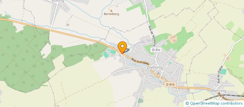 localisation de l'entreprise LE HOME  DIEBLING